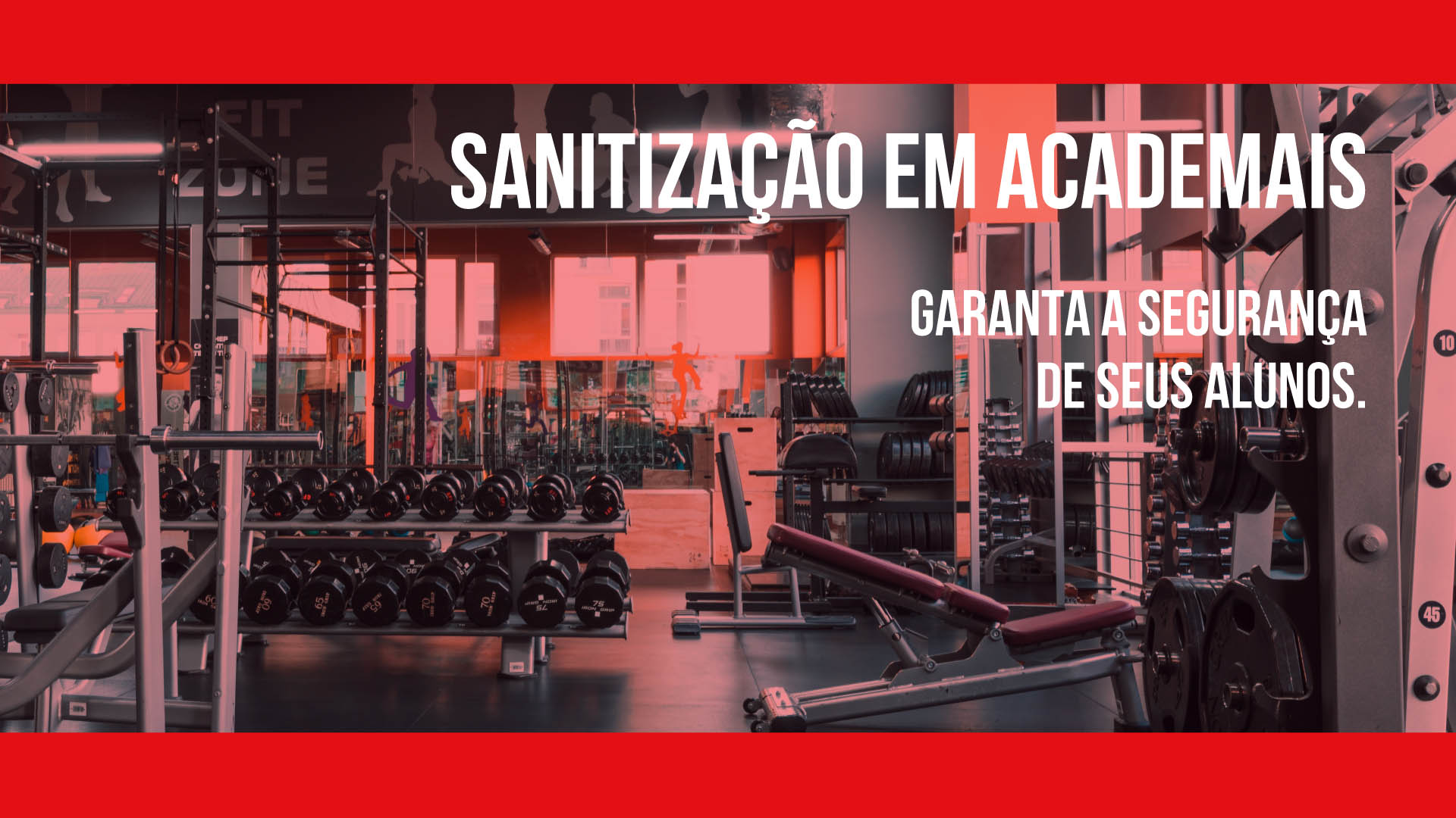 Importância da sanitização em academias. Leia a notícia Líder Dedetizadora!