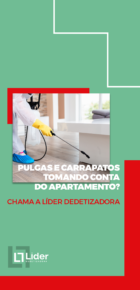 Pulgas e carrapatos tomando conta do apartamento? Leia a notícia Líder Dedetizadora!